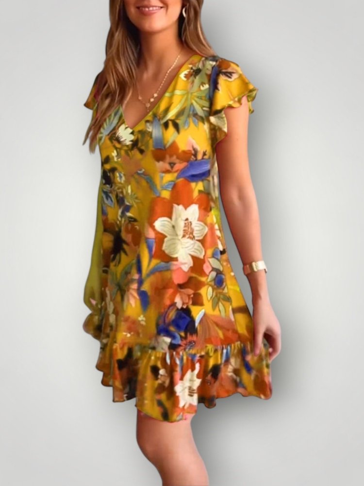 BELLA | BLOMSTERKJOLE – fra Nordic Boutique & Co. | Nordic Boutique & Co.