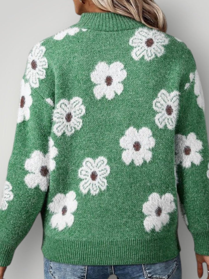 BLOOM | ZIP STRIKKEGENSER - Nordic Boutique & Co.