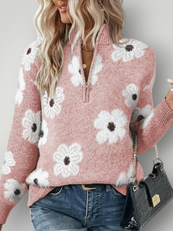 BLOOM | ZIP STRIKKEGENSER - Nordic Boutique & Co.