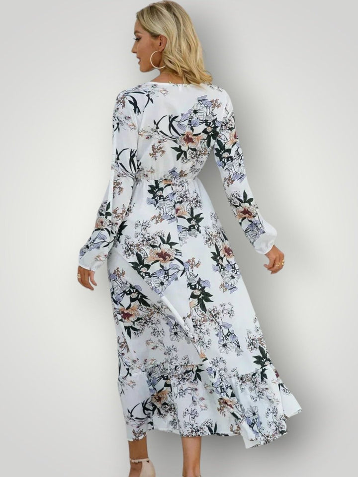 CALLIOPE | FLORAL MAXI DRESS - Nordic Boutique & Co.