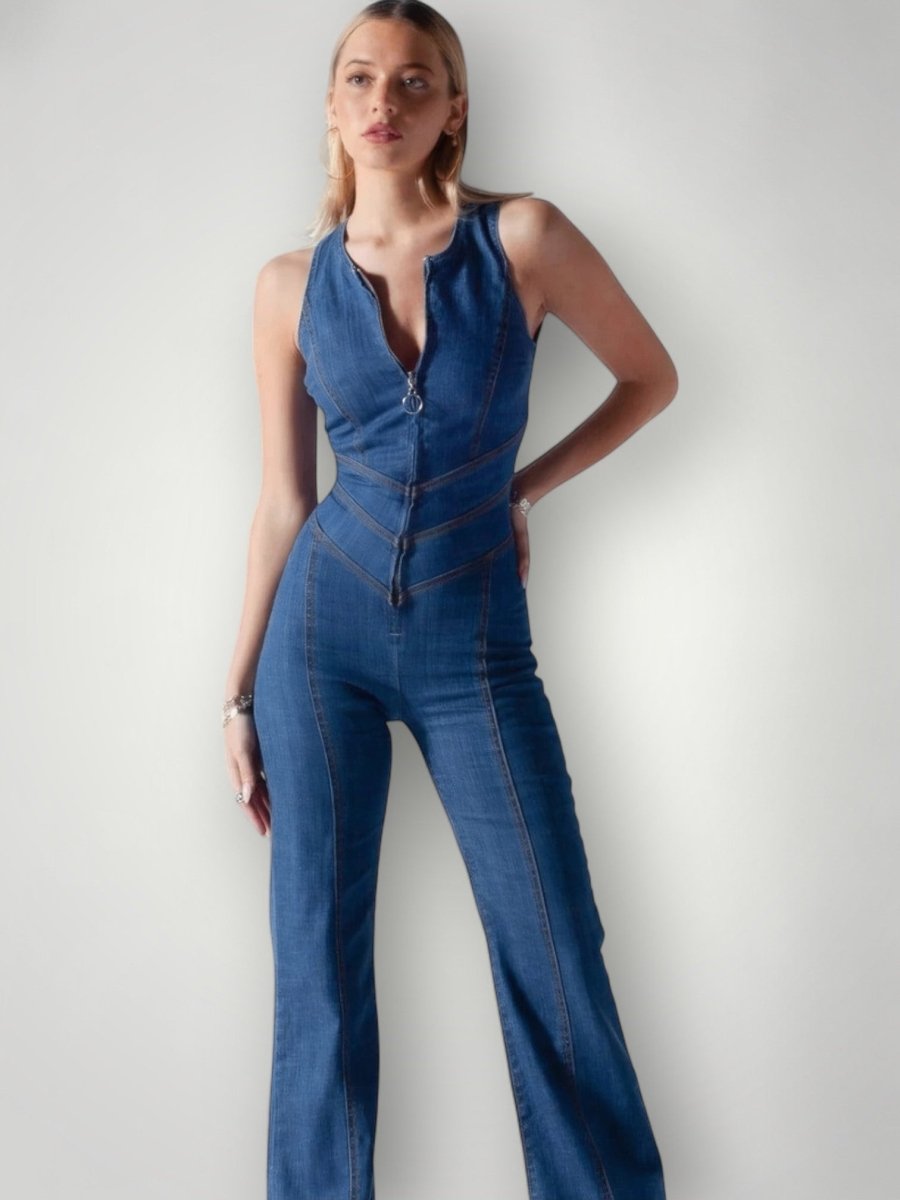 CAPRI | DENIM JUMPSUIT - Nordic Boutique & Co.