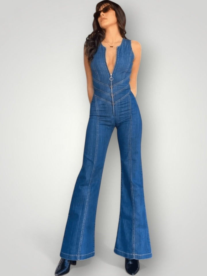 CAPRI | DENIM JUMPSUIT - Nordic Boutique & Co.
