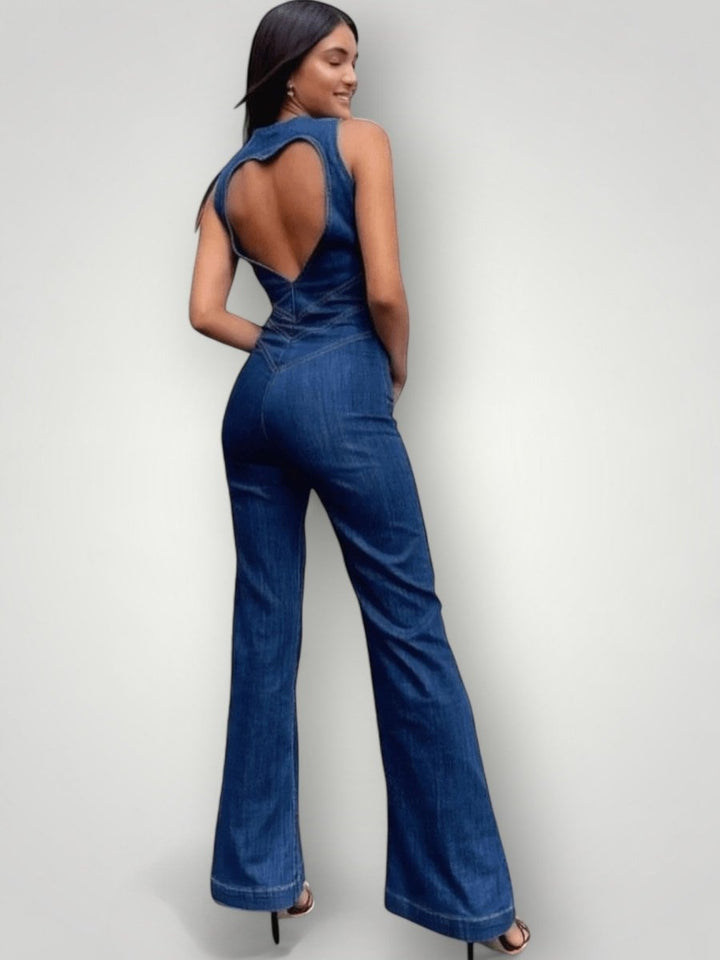 CAPRI | DENIM JUMPSUIT - Nordic Boutique & Co.