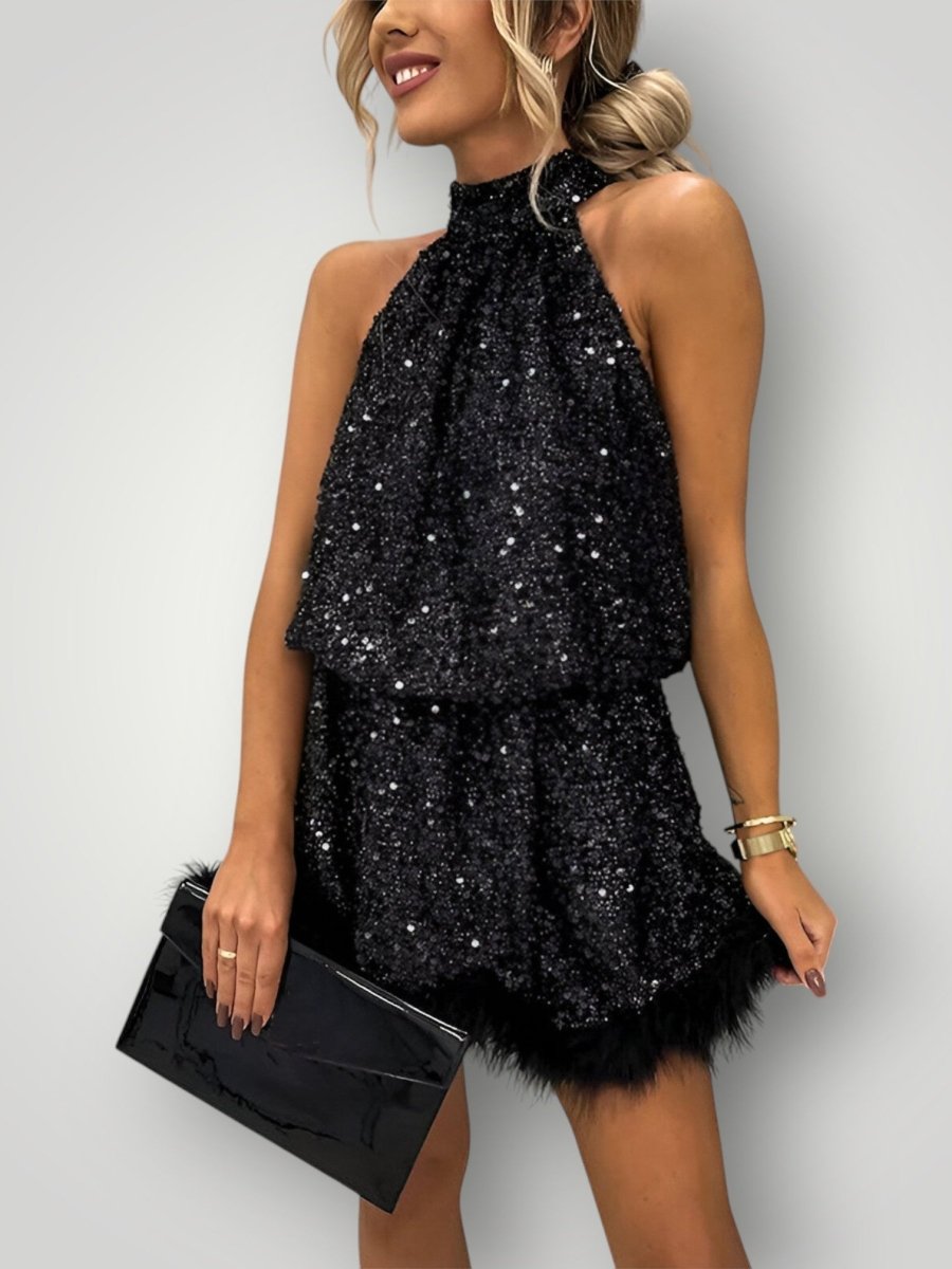 CAROLINA | ELEGANT PALJETTKJOLE - Nordic Boutique & Co.