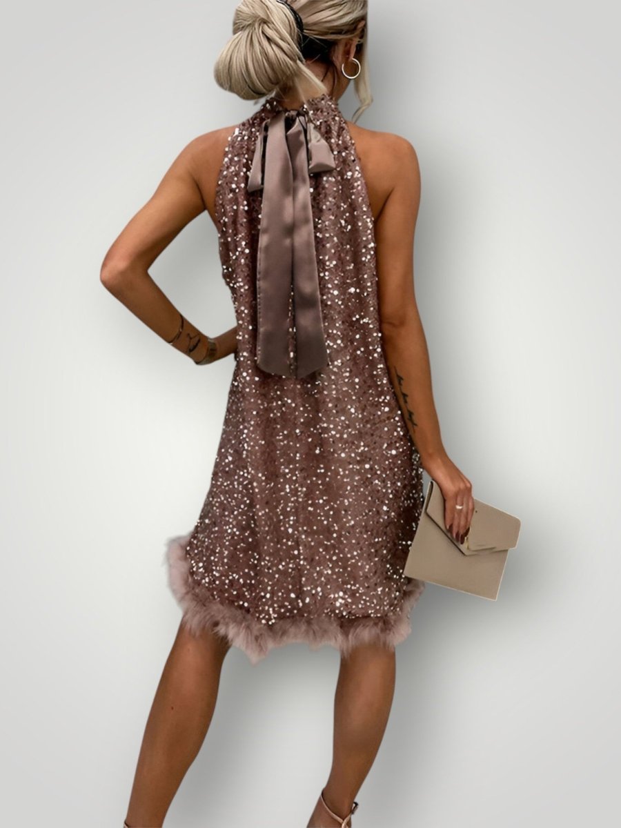 CAROLINA | ELEGANT PALJETTKJOLE - Nordic Boutique & Co.