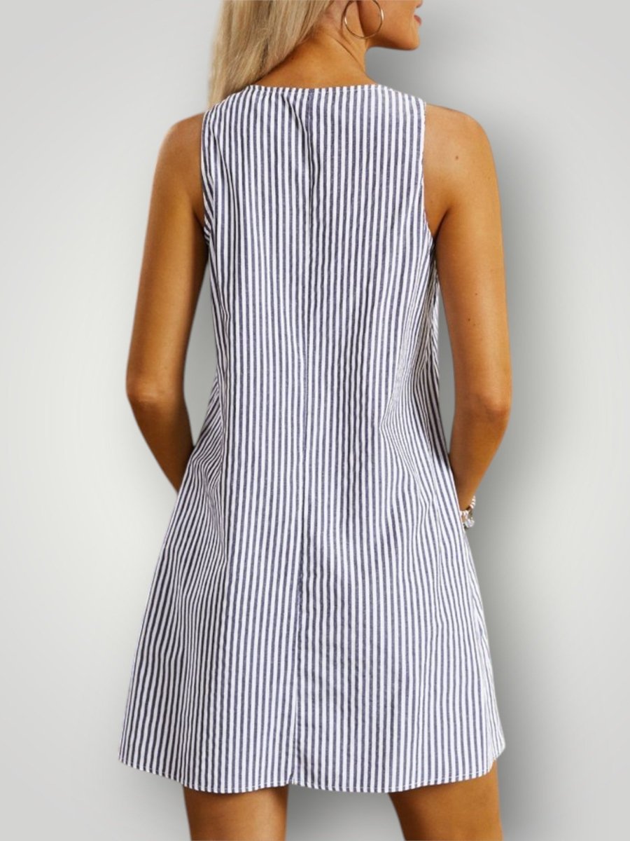 CRESSIDA | STRIPET SOMMERKJOLE - Nordic Boutique & Co.