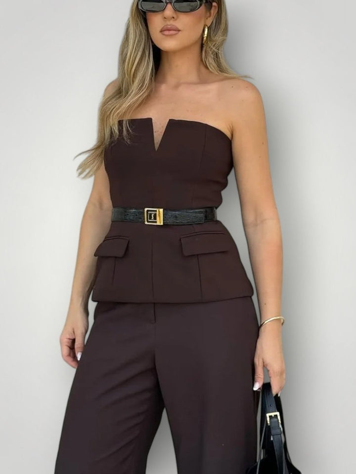 DEMY | SEXY STROPPELØS TOPP – fra Nordic Boutique & Co. | Nordic Boutique & Co.
