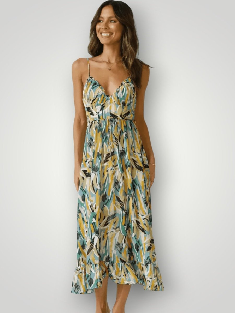 ELENA | MIDI KJOLE - Nordic Boutique & Co.