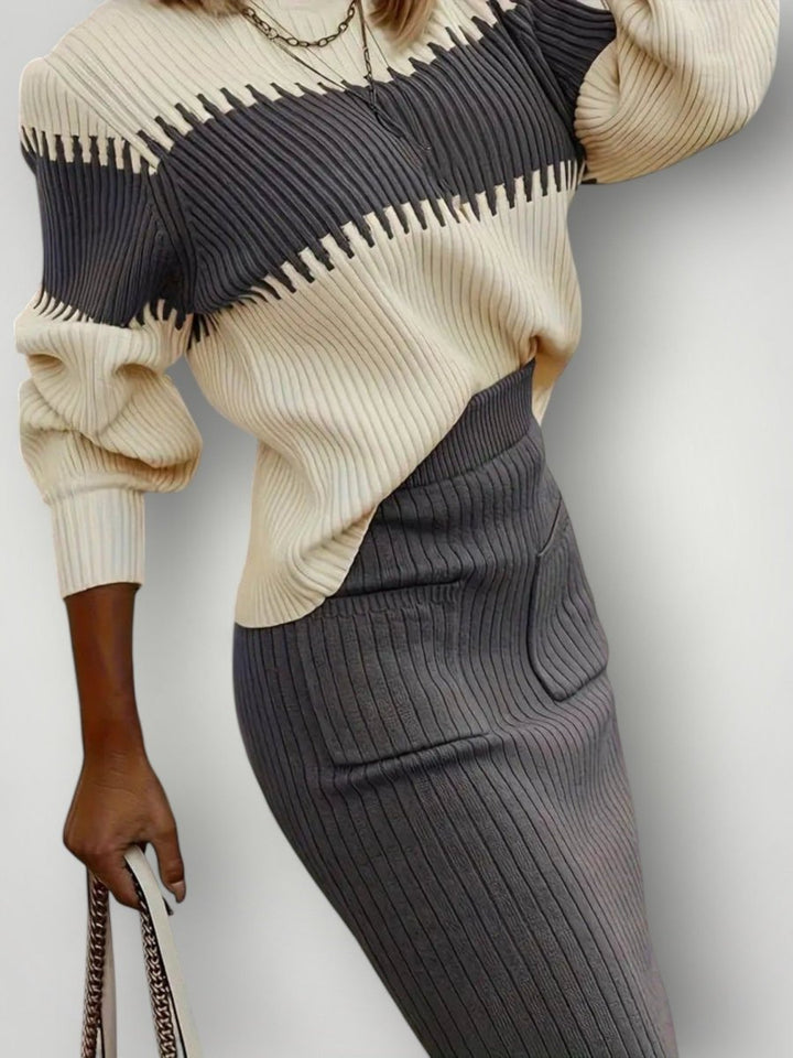 EMELY | CASUAL RIBBET SETT - Nordic Boutique & Co.