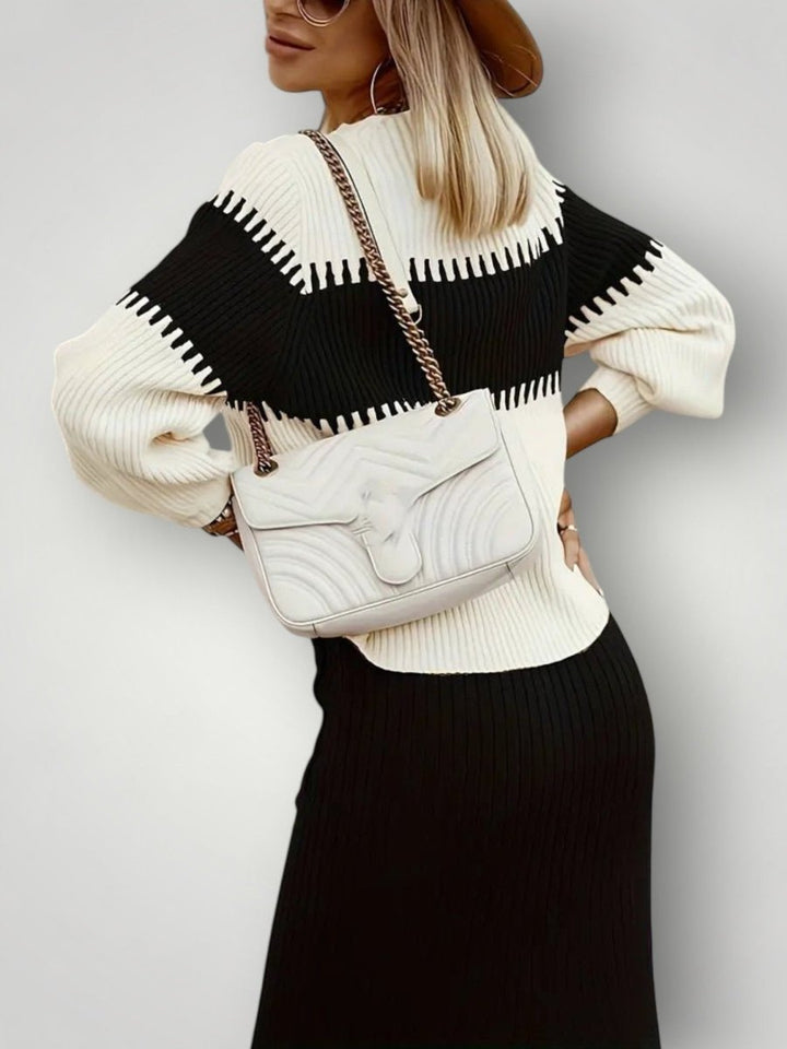 EMELY | CASUAL RIBBET SETT - Nordic Boutique & Co.