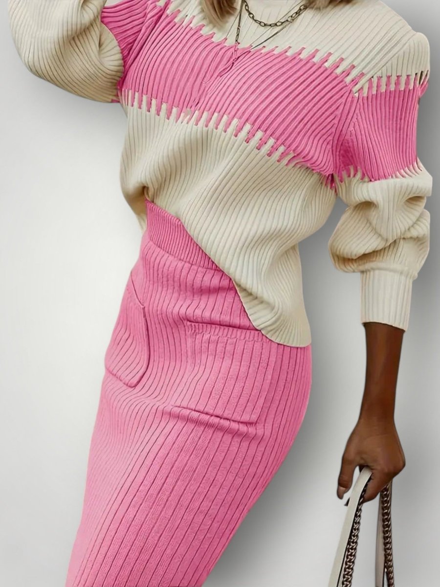 EMELY | CASUAL RIBBET SETT - Nordic Boutique & Co.
