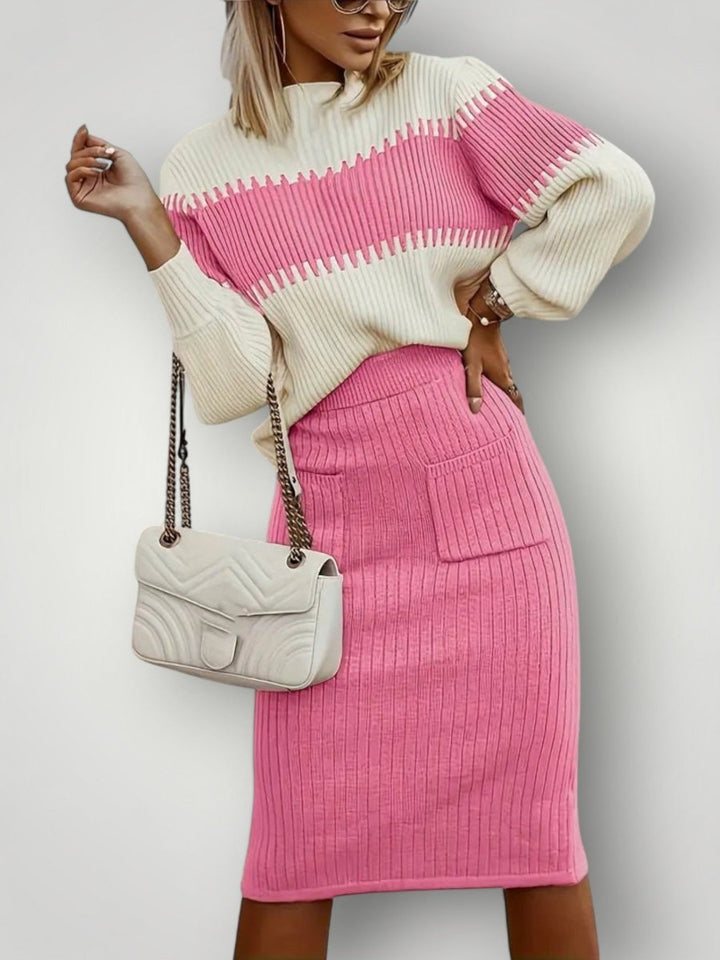 EMELY | CASUAL RIBBET SETT - Nordic Boutique & Co.
