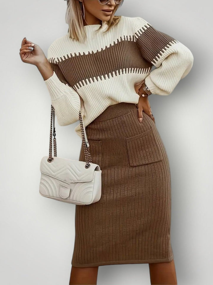 EMELY | CASUAL RIBBET SETT - Nordic Boutique & Co.