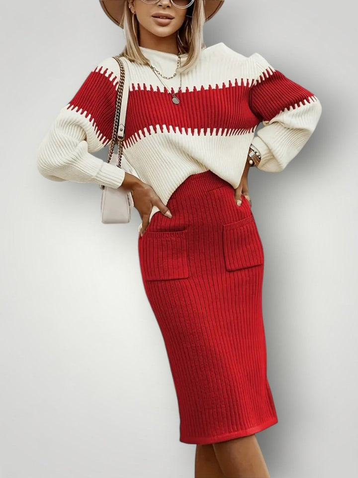 EMELY | CASUAL RIBBET SETT - Nordic Boutique & Co.