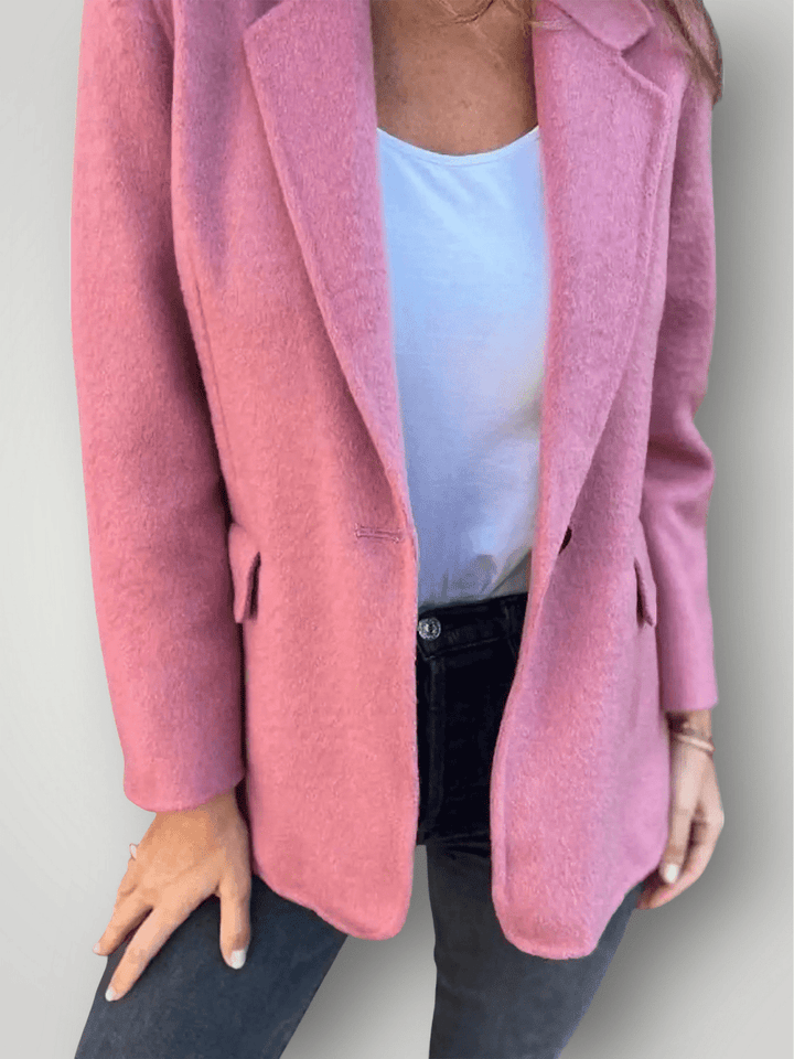 EMMA | KORT TYKK ULLKÅPE - Nordic Boutique & Co.