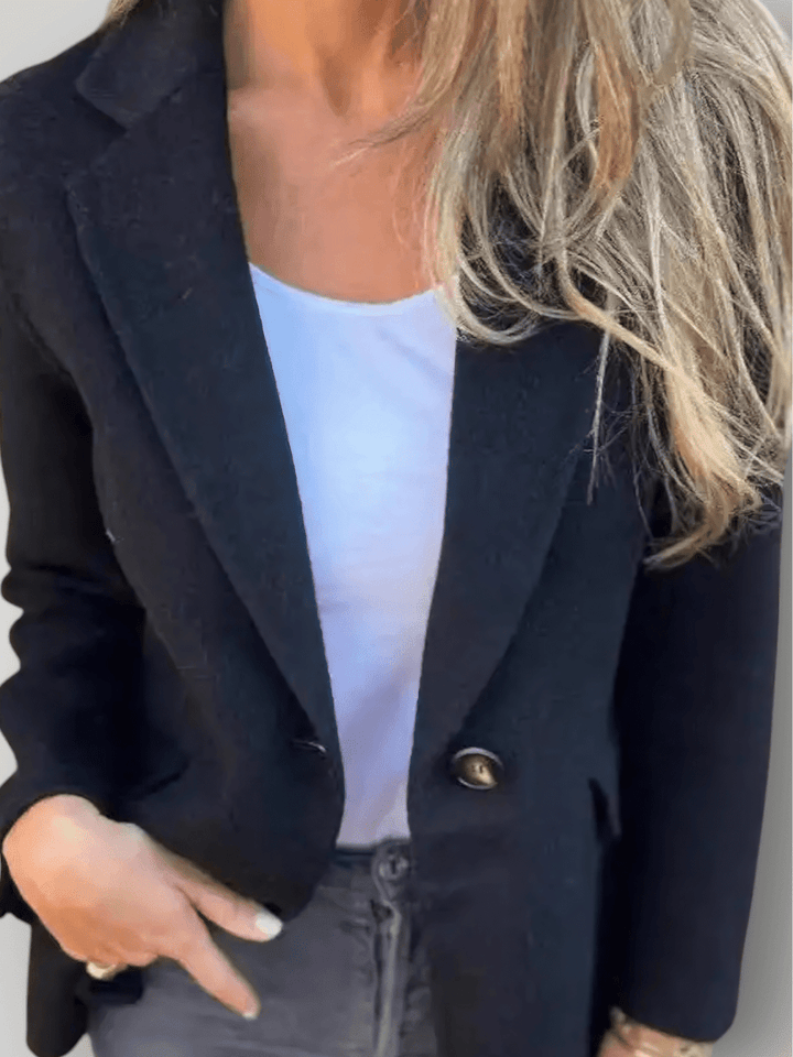 EMMA | KORT TYKK ULLKÅPE - Nordic Boutique & Co.