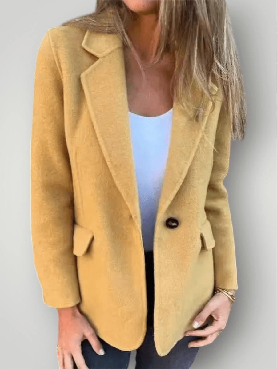 EMMA | KORT TYKK ULLKÅPE - Nordic Boutique & Co.