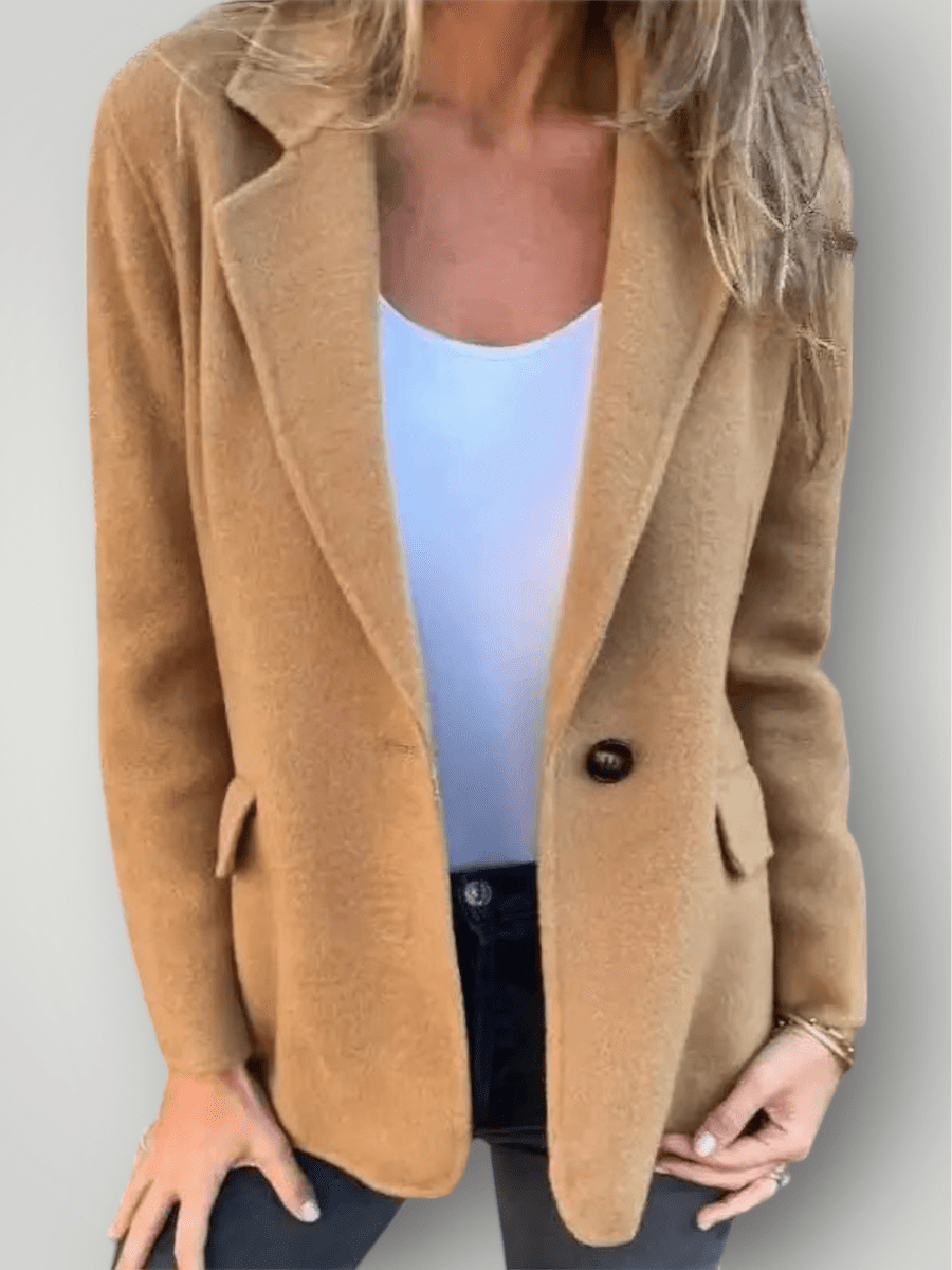 EMMA | KORT TYKK ULLKÅPE - Nordic Boutique & Co.