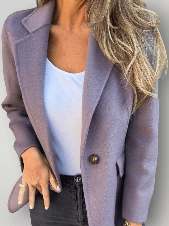 EMMA | KORT TYKK ULLKÅPE - Nordic Boutique & Co.