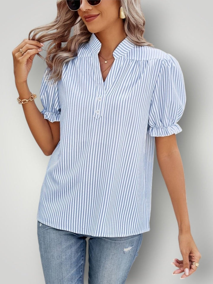 EMMA | STRIPET BLUSE - Nordic Boutique & Co.