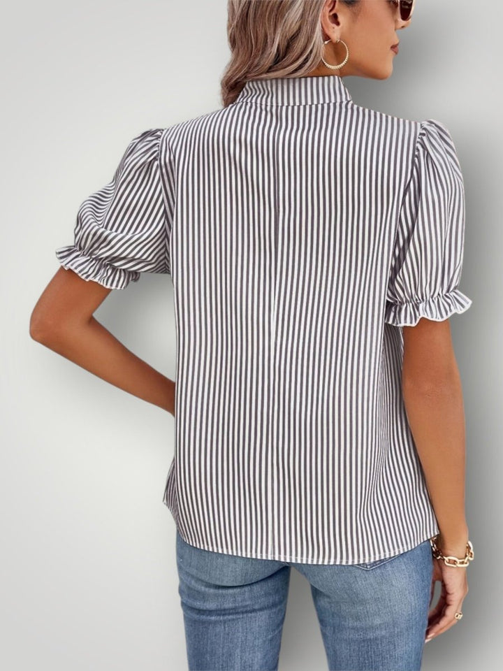 EMMA | STRIPET BLUSE - Nordic Boutique & Co.