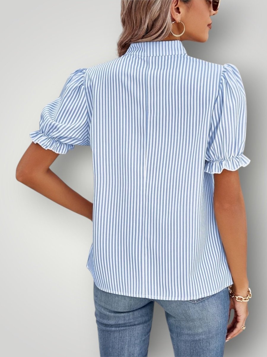 EMMA | STRIPET BLUSE - Nordic Boutique & Co.