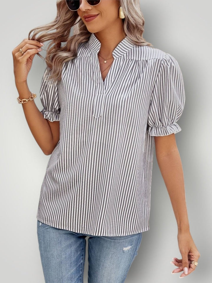 EMMA | STRIPET BLUSE - Nordic Boutique & Co.