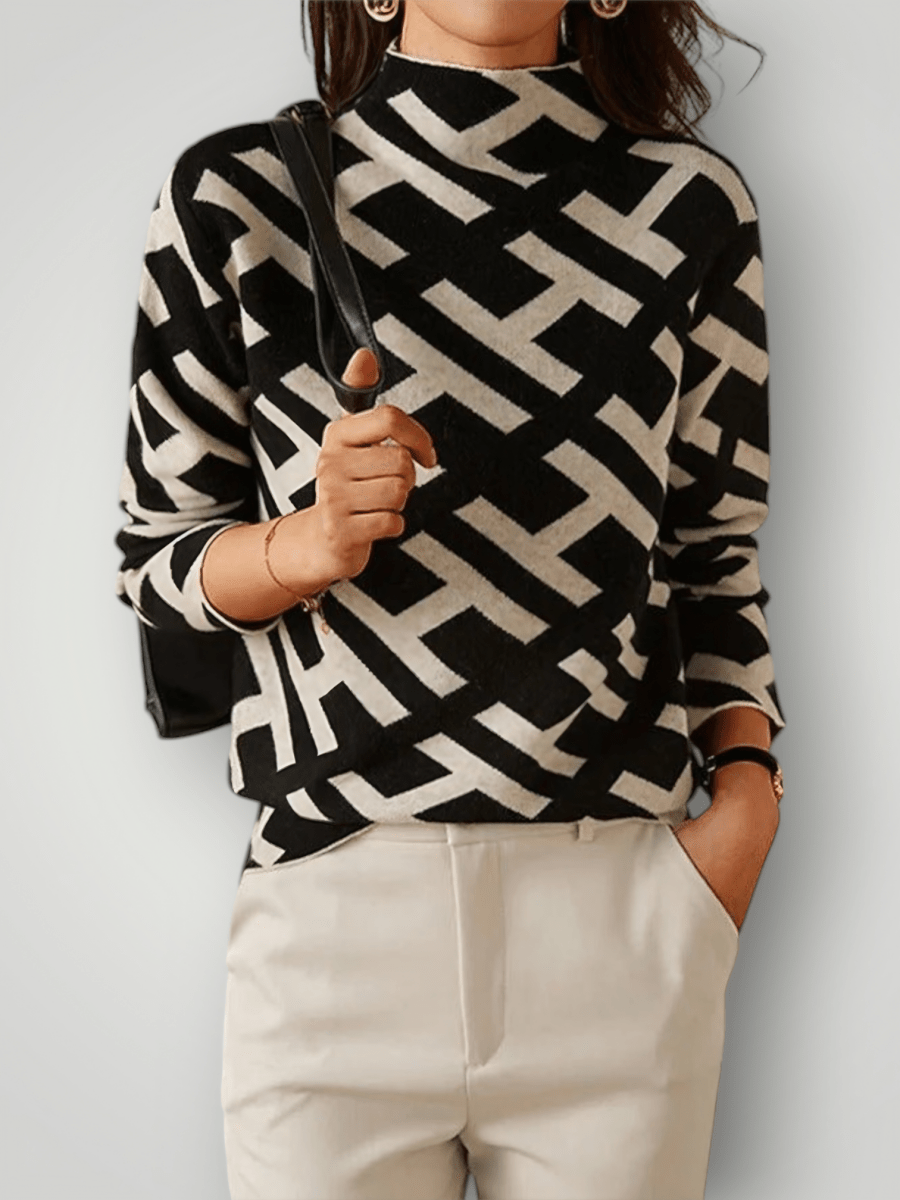ESTHER | ELEGANT STRIKKEGENSER - Nordic Boutique & Co.