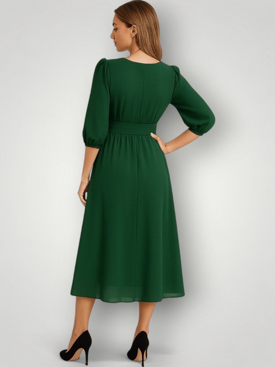 FAY | ELEGANT CHIFFONKJOLE - Nordic Boutique & Co.