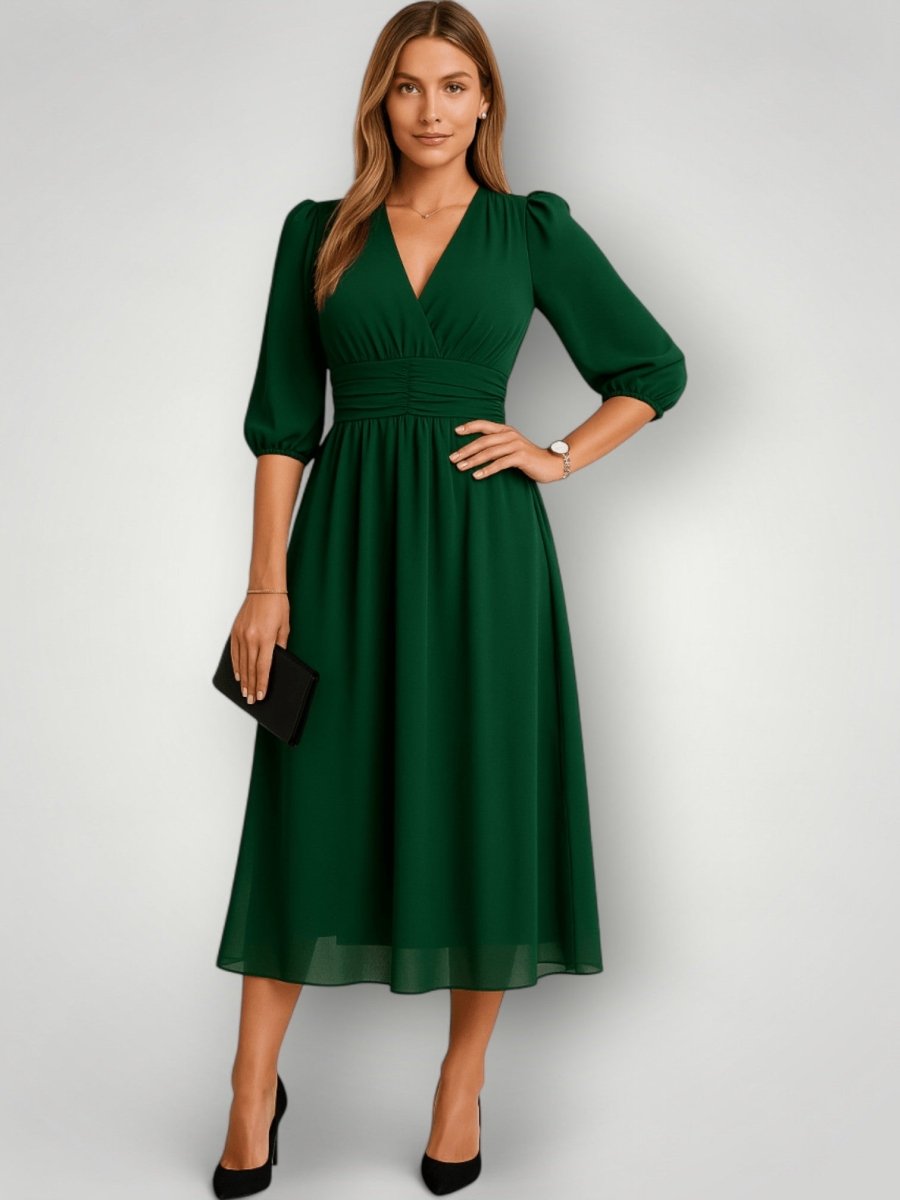 FAY | ELEGANT CHIFFONKJOLE - Nordic Boutique & Co.