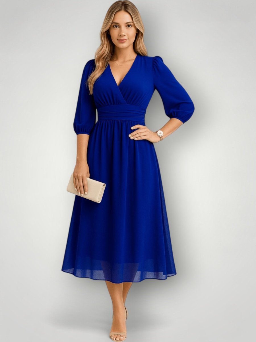 FAY | ELEGANT CHIFFONKJOLE - Nordic Boutique & Co.