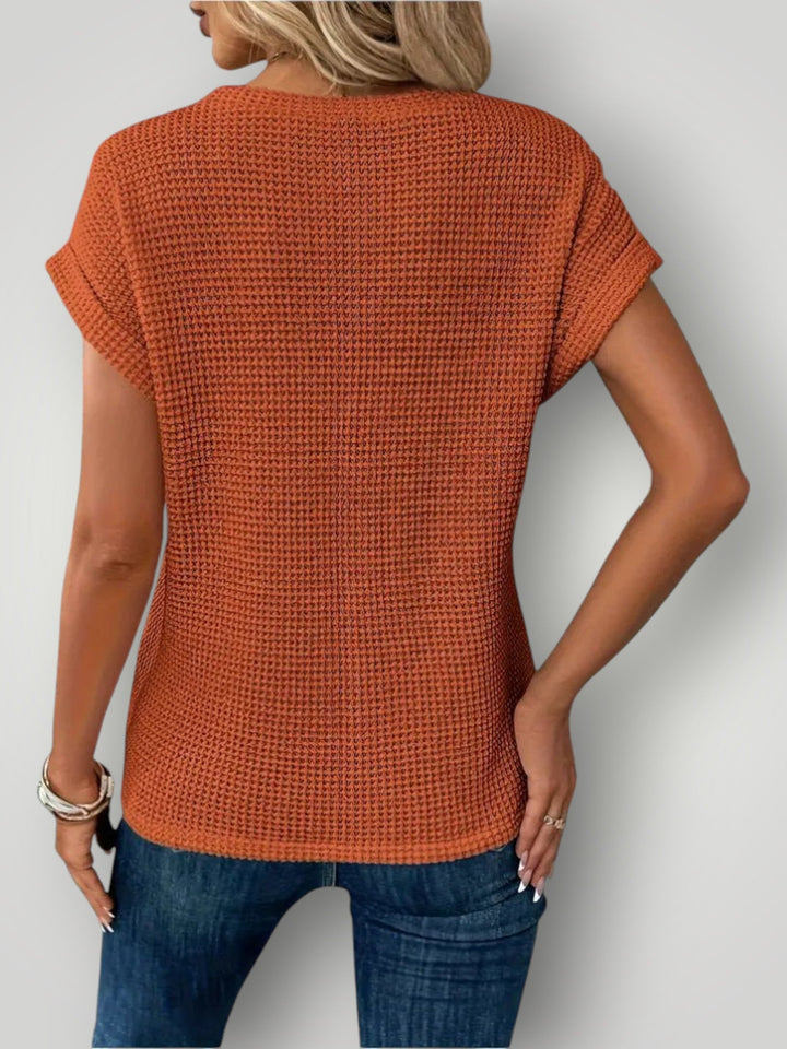 GRETEL | UFORMELL STRIKKET TOPP