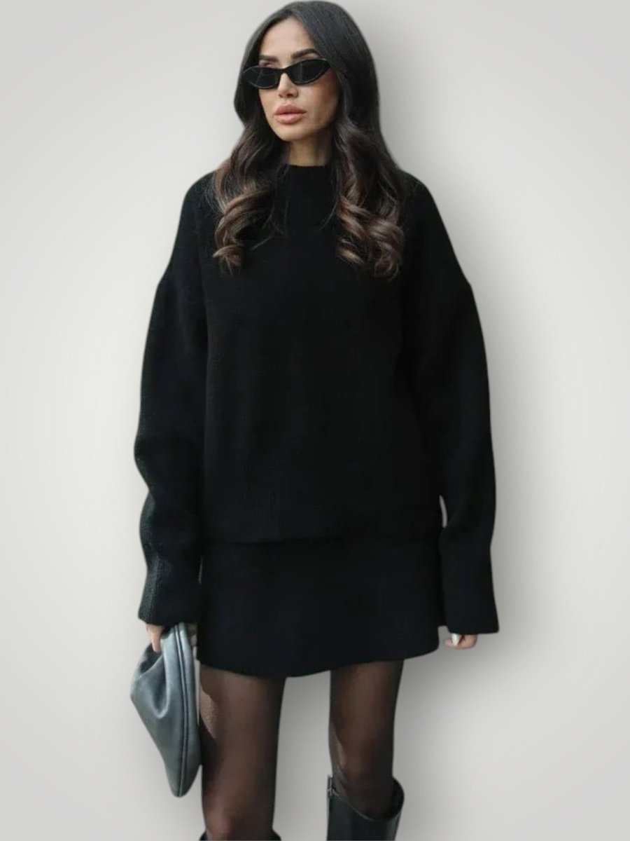 HELENA | STRIKKET SKJØRTSETT - Nordic Boutique & Co.