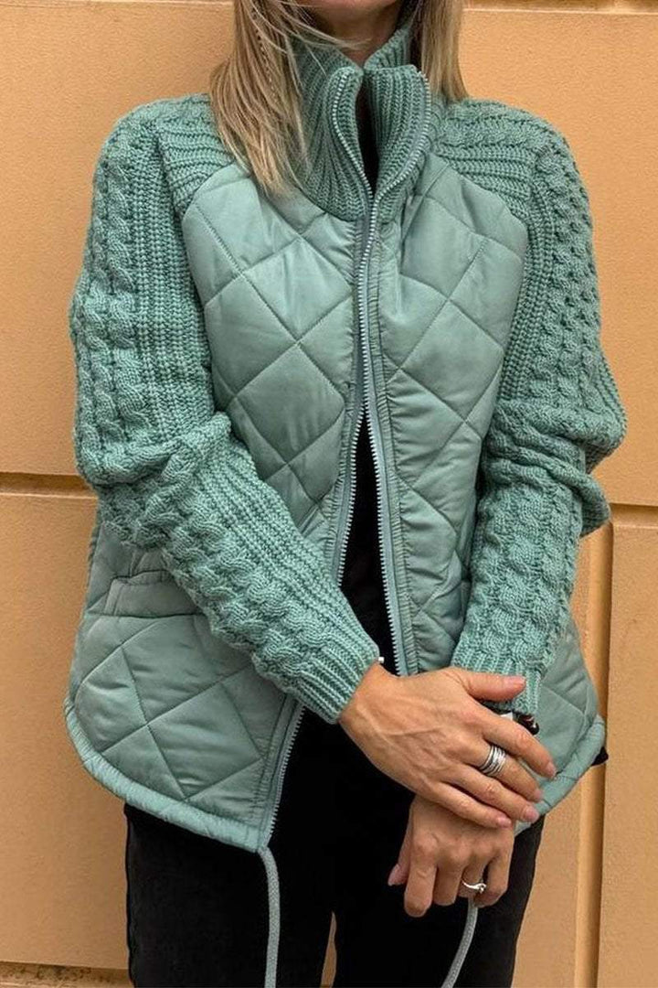 Gerda™ | Elegant strikket jakke for høst