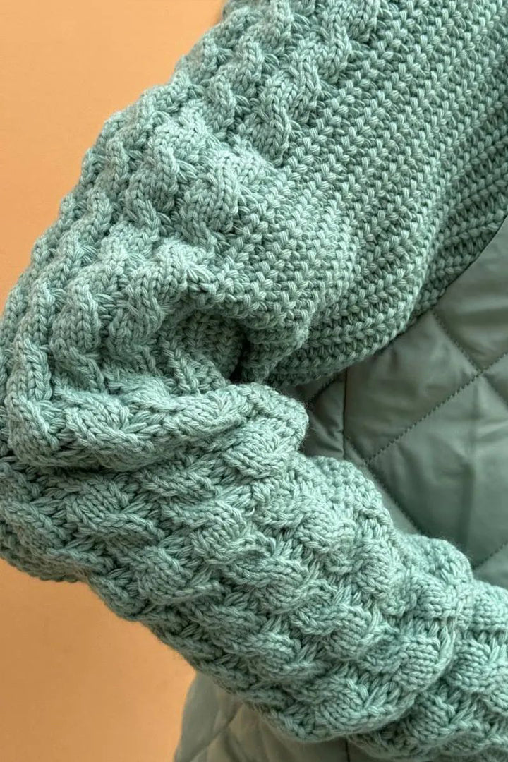 Gerda™ | Elegant strikket jakke for høst