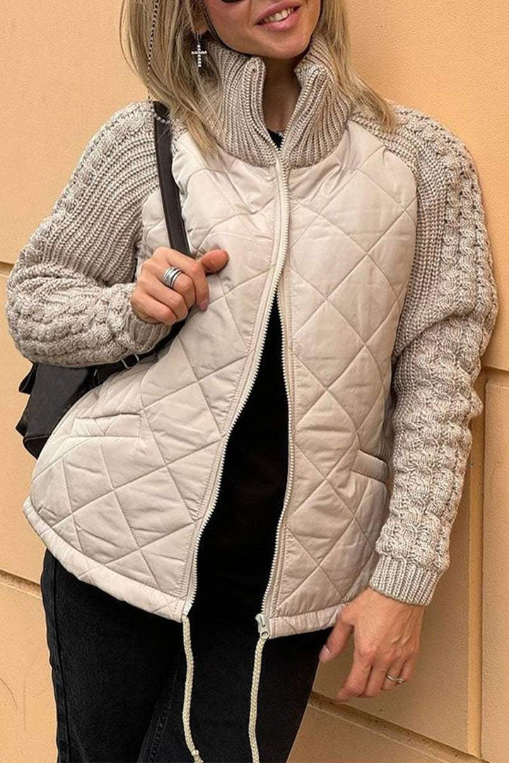 Gerda™ | Elegant strikket jakke for høst