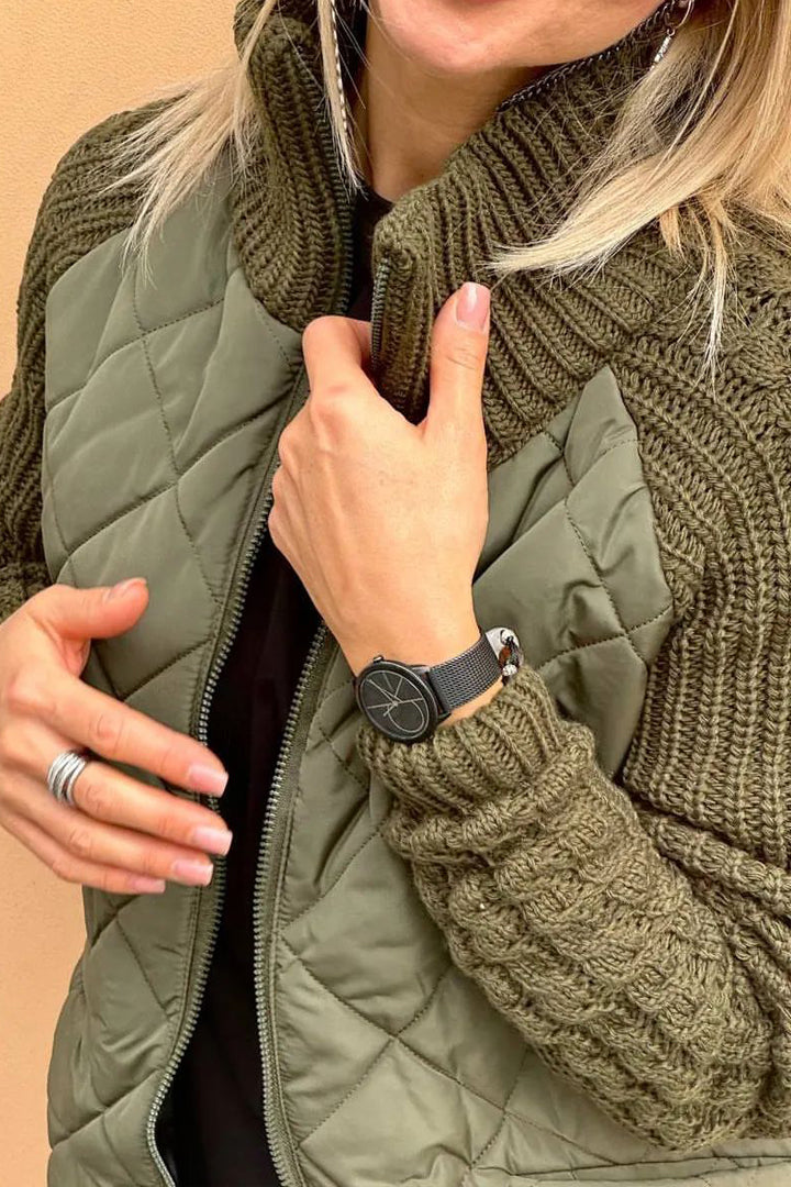 Gerda™ | Elegant strikket jakke for høst