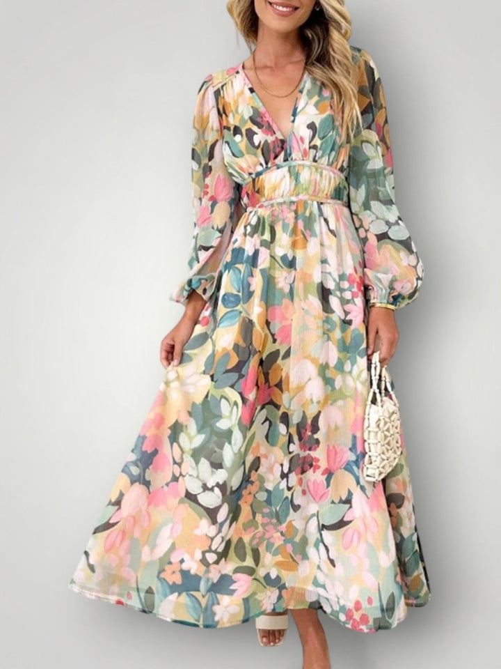 JARA | FLORAL KJOLE – fra Nordic Boutique & Co. | Nordic Boutique & Co.