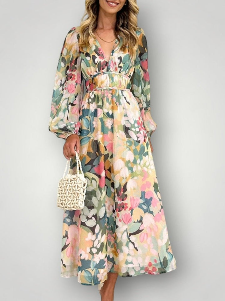 JARA | FLORAL KJOLE – fra Nordic Boutique & Co. | Nordic Boutique & Co.