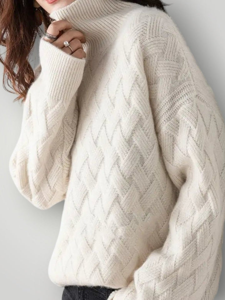 KAYLA | STRIKKET GENSER - Nordic Boutique & Co.