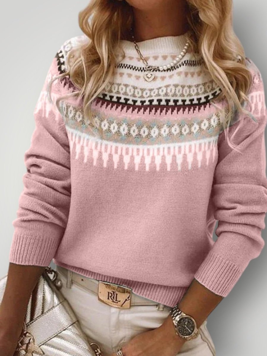 KELIE | VARM STRIKKET GENSER - Nordic Boutique & Co.