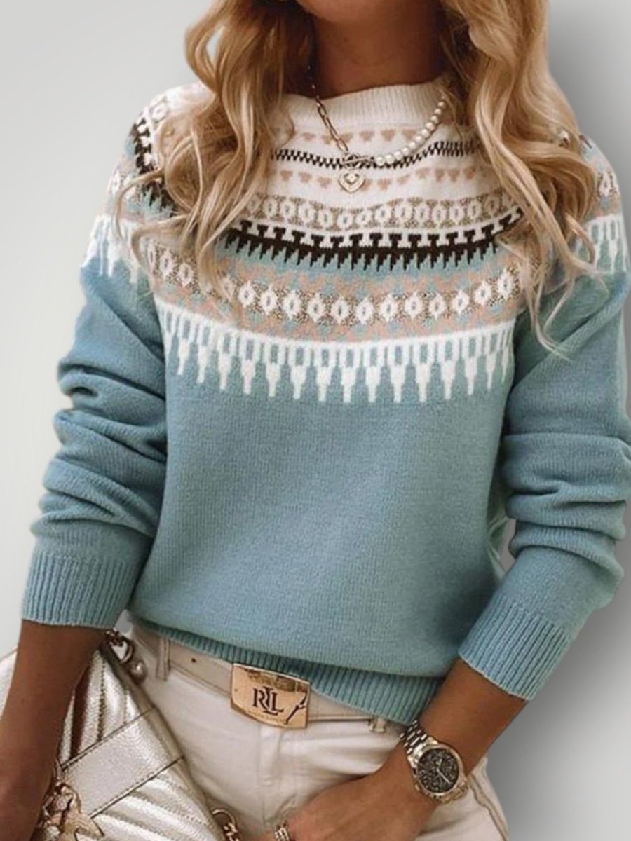 KELIE | VARM STRIKKET GENSER - Nordic Boutique & Co.
