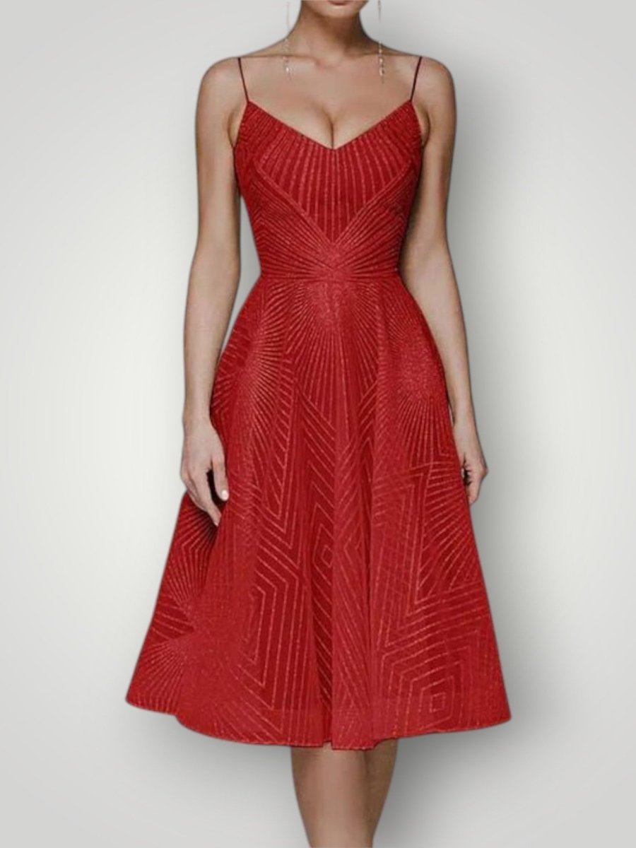 LARA | ÅPEN RYGG ELEGANT KJOLE - Nordic Boutique & Co.