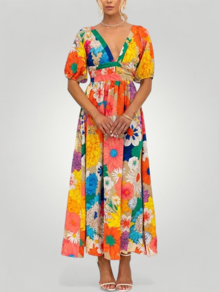LINNEA | BLOMSTERKJOLE - Nordic Boutique & Co.