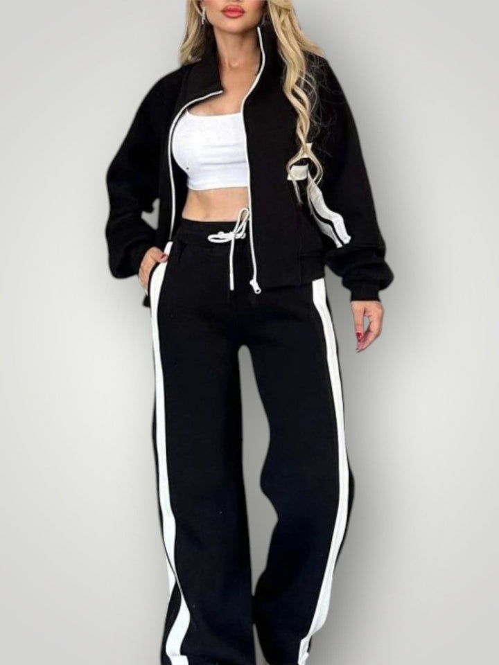 LINNEA | STILIG STRIPET SETT - Nordic Boutique & Co.