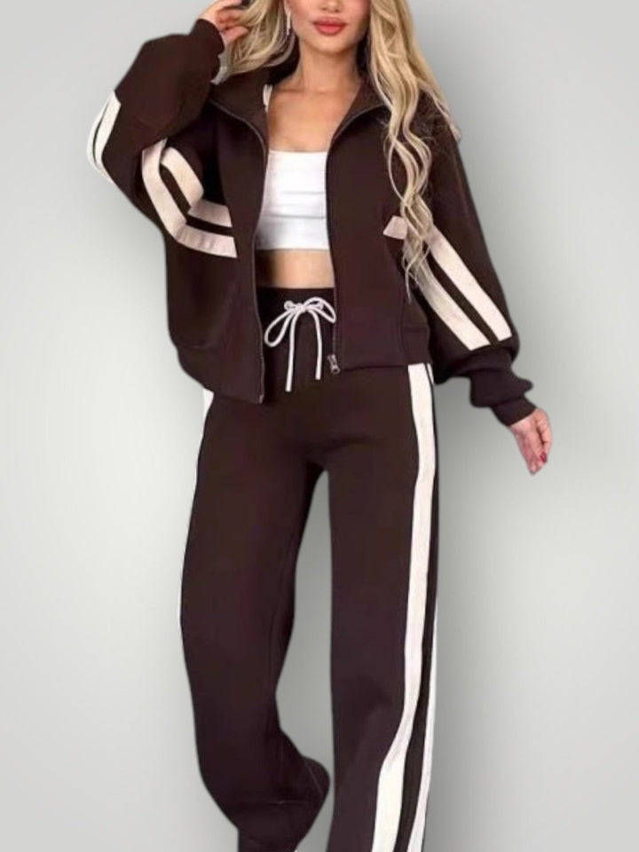 LINNEA | STILIG STRIPET SETT - Nordic Boutique & Co.