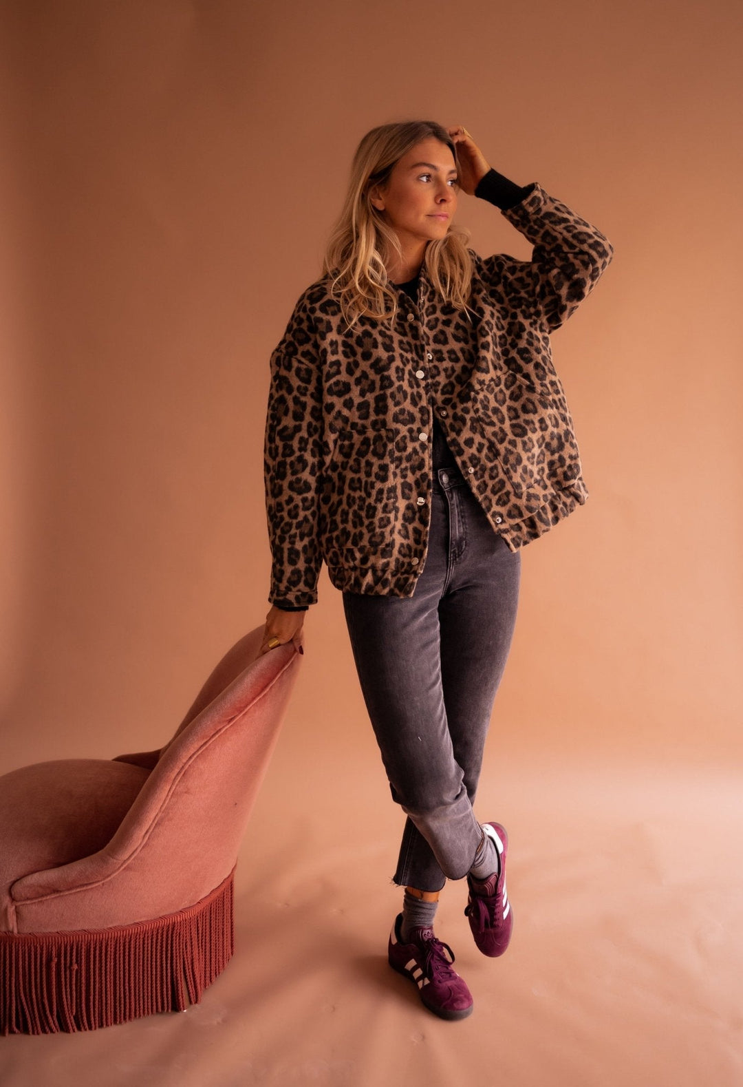 Freya | Leopardjakke
