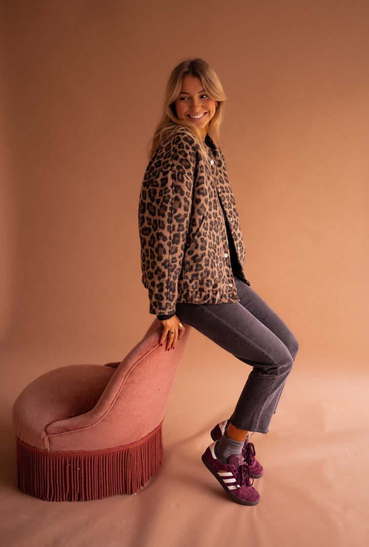 Freya | Leopardjakke