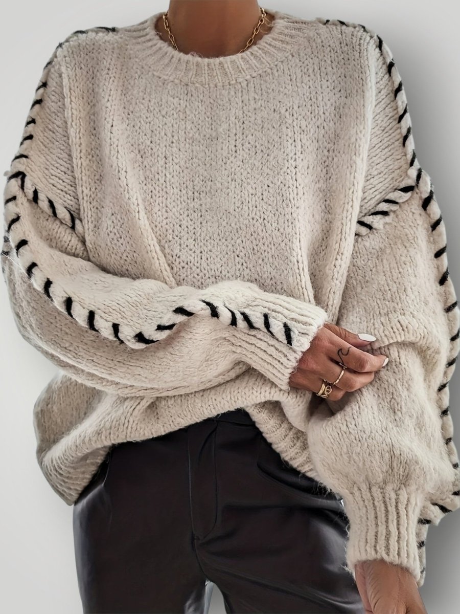 MARI | ELEGANT STRIKKEGENSER - Nordic Boutique & Co.