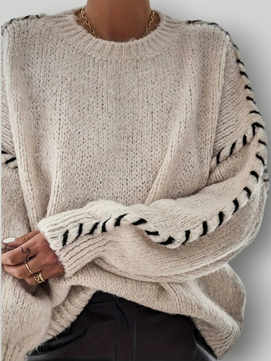 MARI | ELEGANT STRIKKEGENSER - Nordic Boutique & Co.